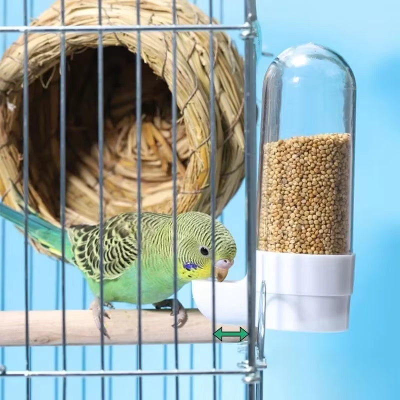 Elevate Your Bird's Comfort with Our Hanging Pet Feeder & Water Dispenser - Perfect for Parrots and Squirrels!