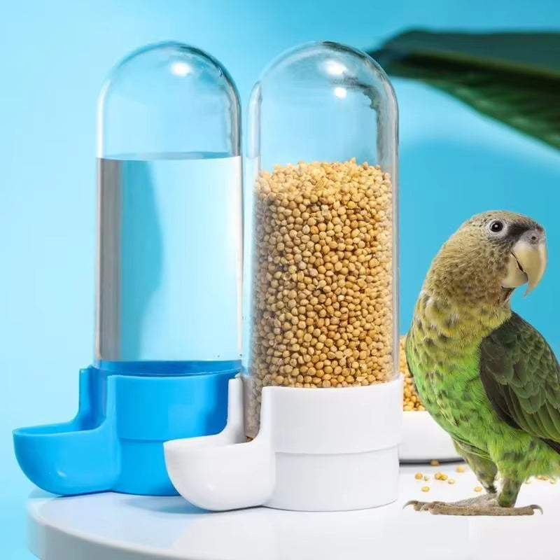 Elevate Your Bird's Comfort with Our Hanging Pet Feeder & Water Dispenser - Perfect for Parrots and Squirrels!